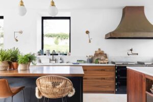 Mid-century kitchen - kitchen cabinetry by Papilio - Hand Crafted Kitchen Cabinets - Kitchen Design