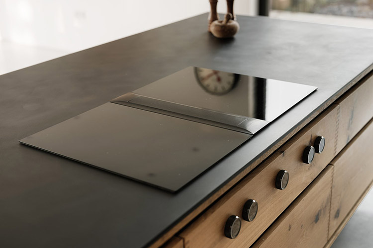 Papilio bespoke kitchen island richlite surface cost guide